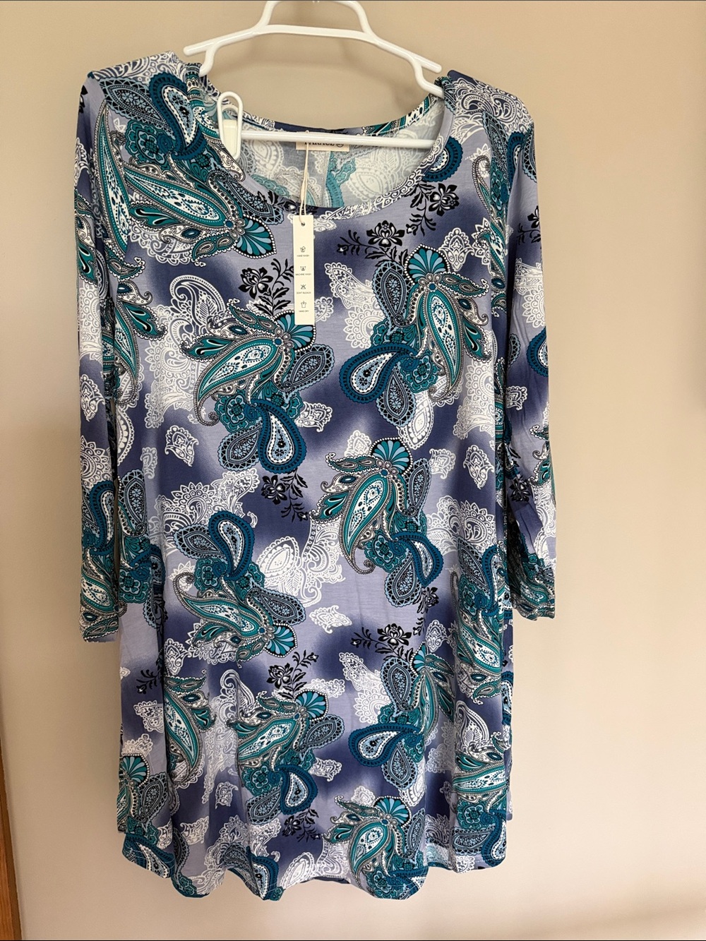 Larace Long Sleeve Light Weight Tunic Shirt New with Tags size 2X